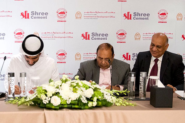 Going international with first overseas acquisition of Union Cement Company, Ras Al Khaimah, United Arab Emirates
