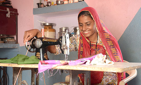 Stitching equipment post training