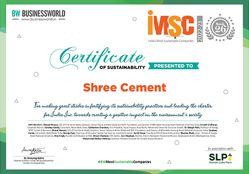 About Shree Cement | Shree Cement